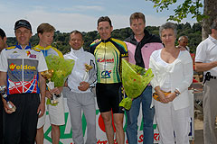 Course de cyclisme à Biot en mai 2008