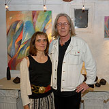 Exposition d’Eric Corbier et Sophie Tournaire à Biot village