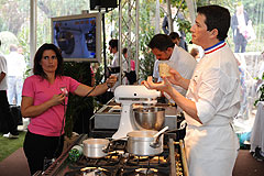 Christophe Michalak et Nicolas Boussin aux Etoiles de Mougins 2008