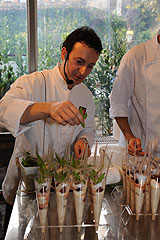 Eric Bonneau et Pascal Hairabedian aux Etoiles de Mougins 2008