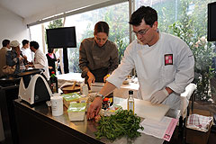 Laurence Salomon aux Etoiles de Mougins 2008