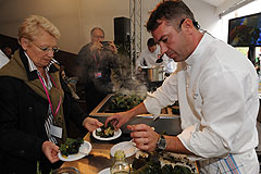 Pascal Lorange, John Parlatore et Andrew Lestourgeon aux Etoiles de Mougins 2008