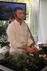 Pascal Lorange, John Parlatore et Andrew Lestourgeon aux Etoiles de Mougins 2008