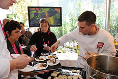 Pascal Lorange, John Parlatore et Andrew Lestourgeon aux Etoiles de Mougins 2008