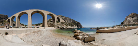 La calanque de La Vesse