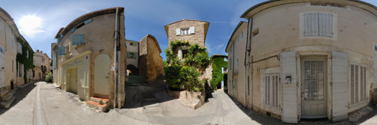 Panorama de Lourmarin