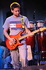 Ben Mazue à Biot pour la fête de la musique 2008