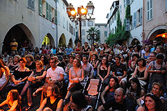 Ben Mazue à Biot pour la fête de la musique 2008