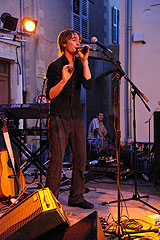 Ben Mazue à Biot pour la fête de la musique 2008