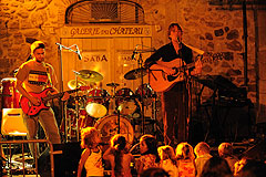 Ben Mazue à Biot pour la fête de la musique 2008
