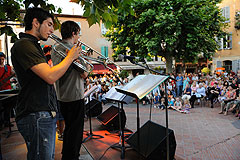 JMSU Big Band à Biot pour la fête de la musique 2008