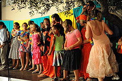 Spectacle des écoles, à Biot en 2009