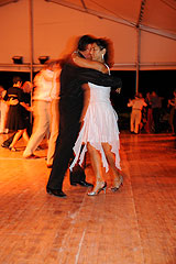 Milonga lors du festival “Menton, Ma ville est Tango” 2008