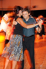 Milonga lors du festival “Menton, Ma ville est Tango” 2008