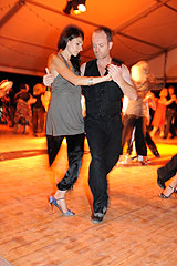 Milonga lors du festival “Menton, Ma ville est Tango” 2008