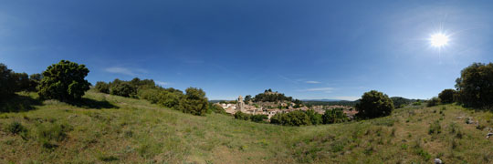 Panorama de Rognes