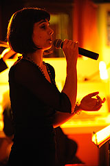 Concert de Sandra Rumolino à Nice en 2009