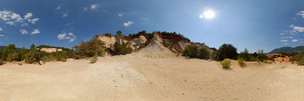 Le Colorado Provencal à Rustrel